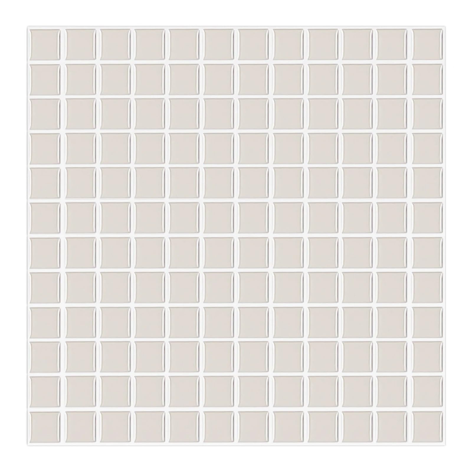 Mosaic Marble Effect Tile Stickers, Mosaic Tile Stickers Self-Adhesive Peel and Stick Wallpaper Decoration Multicolor(Color 2)