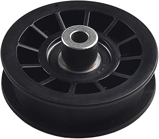 Polea tensora para cortacésped, Color Negro, 532194327 194327, diámetro Exterior de 3-1/2", diámetro Interior de 3/8", Color Negro, Accesorios para cortacésped con Asiento
