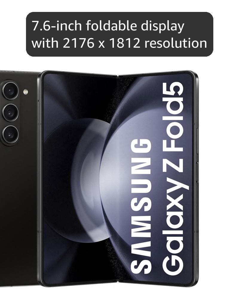 Samsung Galaxy Z Fold5 5G | Dual SIM with 512GB Storage + 12GB RAM