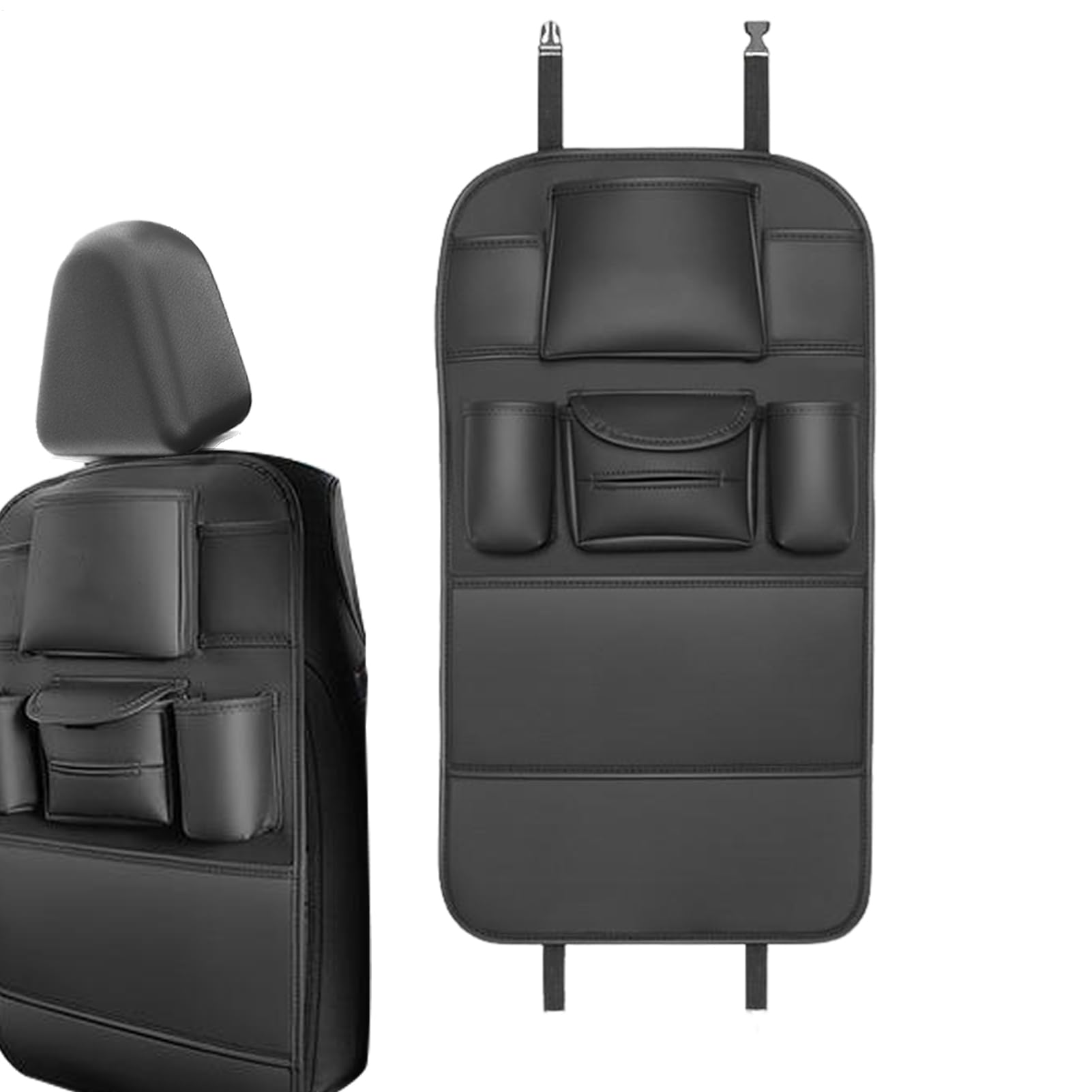 Organizzatore Posteriore Auto Tasca Impermeabile Archiviazione | Deposito Sedile Auto Posteriore Per Viaggi Su Strada Campeggio Guida A Lunga Distanza Avventura All'aperto Camion SUV