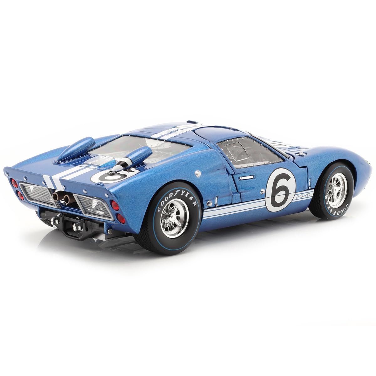 Miniatura 1966 Ford GT-40 MK II #06 AzulEscala 1:18 Shelby