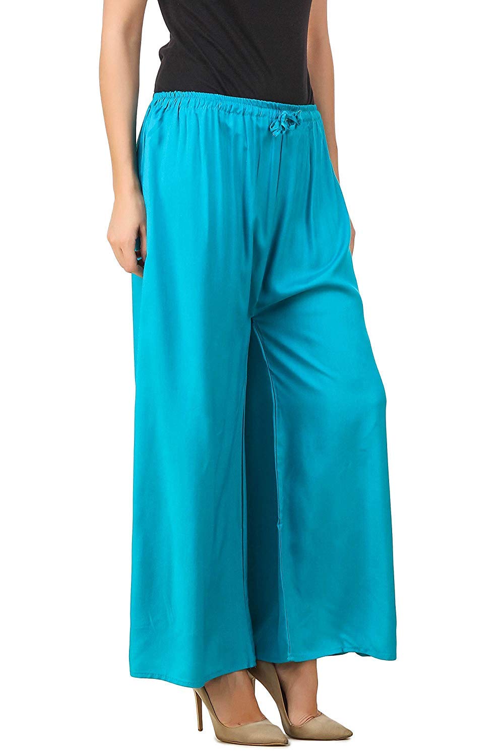 srisaras Premuim Rayon Palazzo for Women and Girls-picture-25