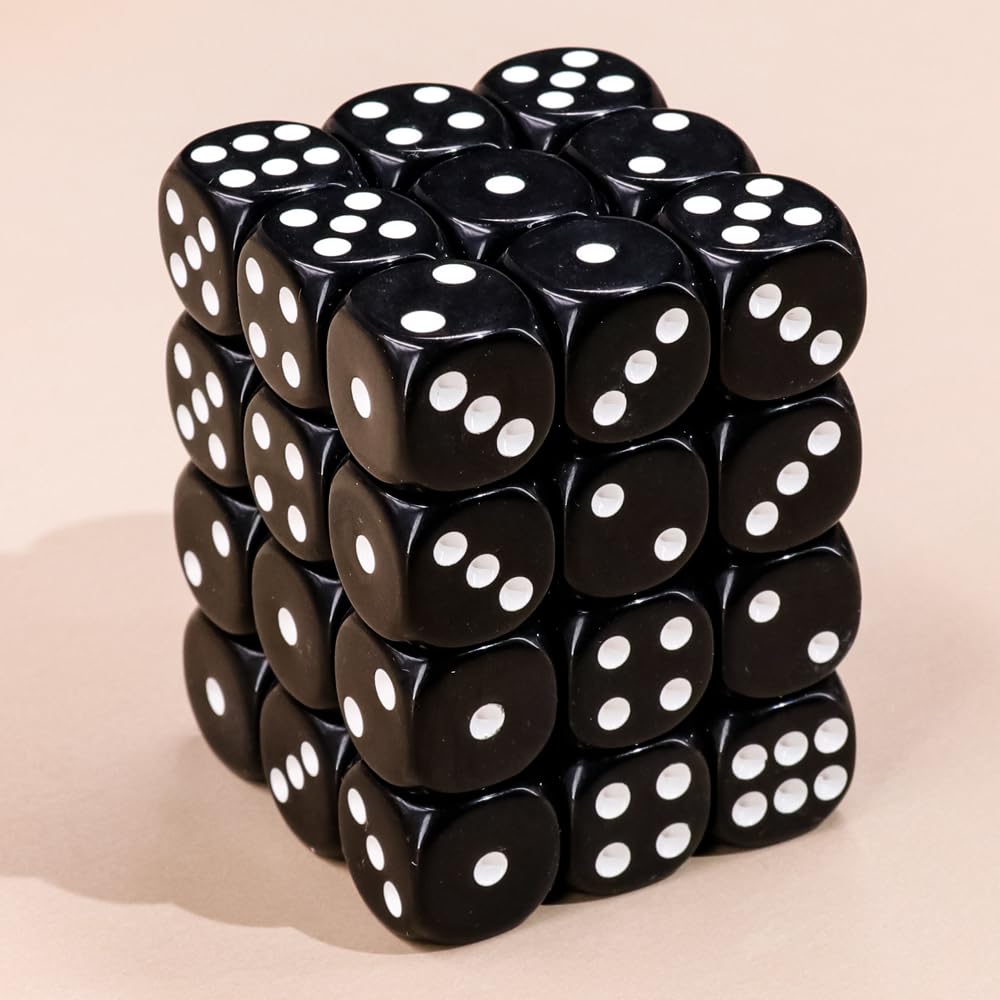 Dados Cuadrados Opacos de Seis Caras D6 de 16 Mm Perfke Accesorios para Juegos de Mesa | Bodega Aurrera en línea