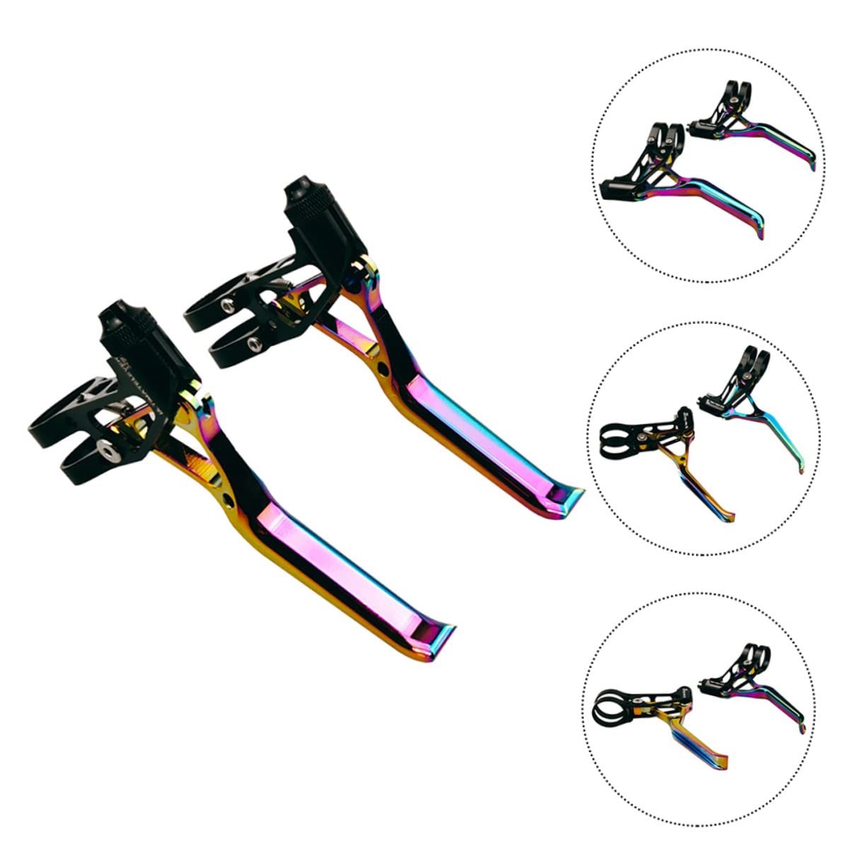 Leva Freno Bici in Lega Di Alluminio Per Mountain Bike Bici Da Strada Design Cavo Lavorazione Cnc Leggero e Resistente All Usura