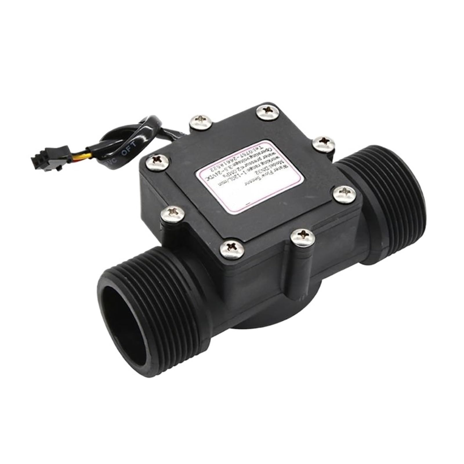KSZHZYMGX Fluidmeter Counter 2-120L/min DN32 Water Meter Flowmeter Effect Water External Thread