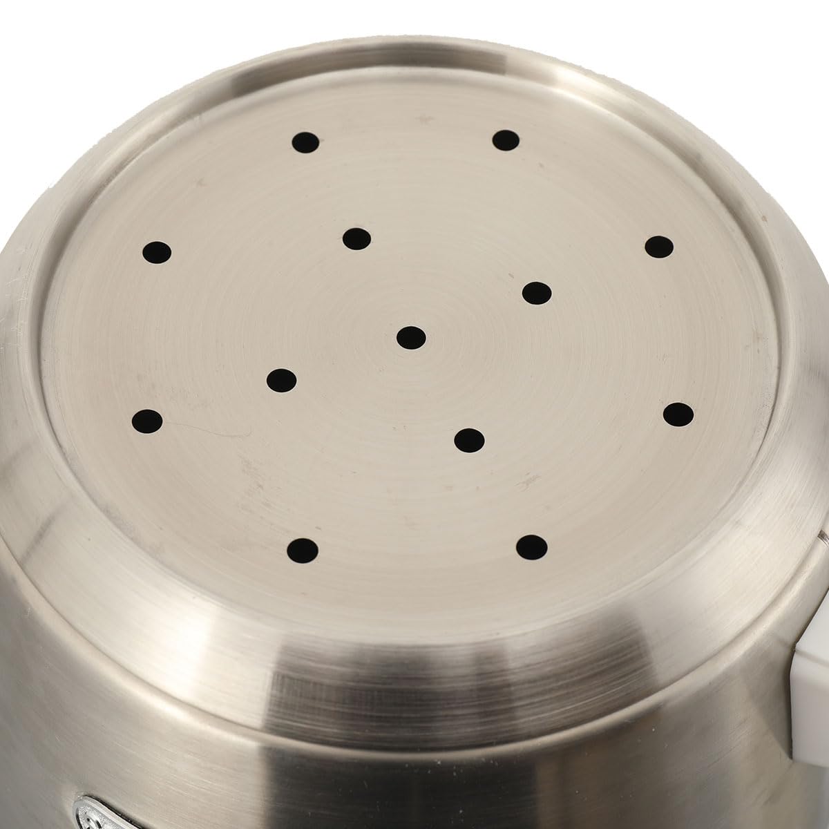 LALABU Samowar-Teebereiter,Elektrischer Samoware Edelstahl 220V, 3,5 Liter Teekocher Samovar Warmwasserbereiter mit Trockenkochschutzfunktion,Weiß