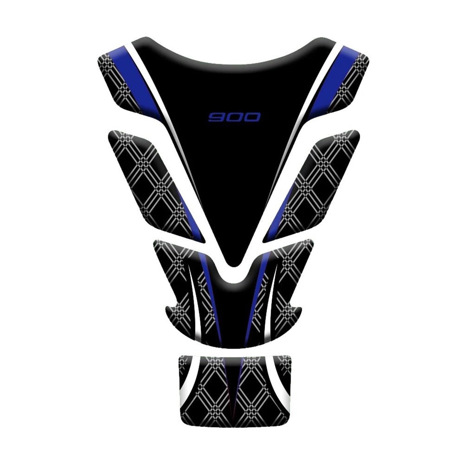 Motorcycle Accessories Tank Pad Gas Protector Decals Stickers Replace Kit for Kawasaki for Z 900 Fishbone Tank Pad(Color12)