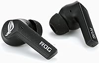 Vista 8 de ASUS ROG Cetra True Wireless Auriculares inalámbricos para juegos – Bluetooth, baja latencia, cancelación de ruido ANC, control táctil, resistencia