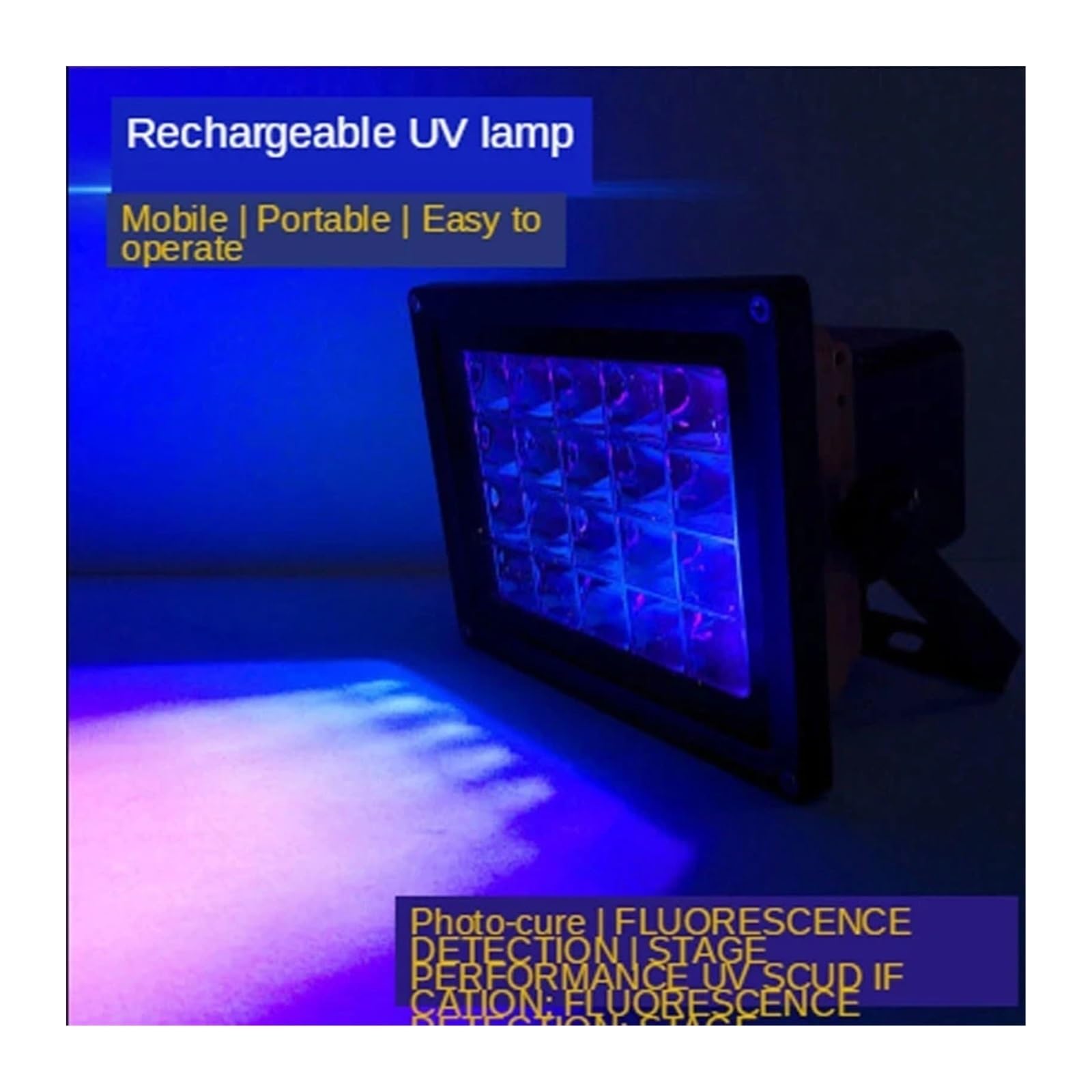 Światło Utwardzające UV, 200W ładowanie lampa utwardzająca UV ultrafioletowy bezcieniowy klej do wykrywania fluorescencji żywica zielony olej utwardzający 395nm 405nm 365nm(395nm,200W)