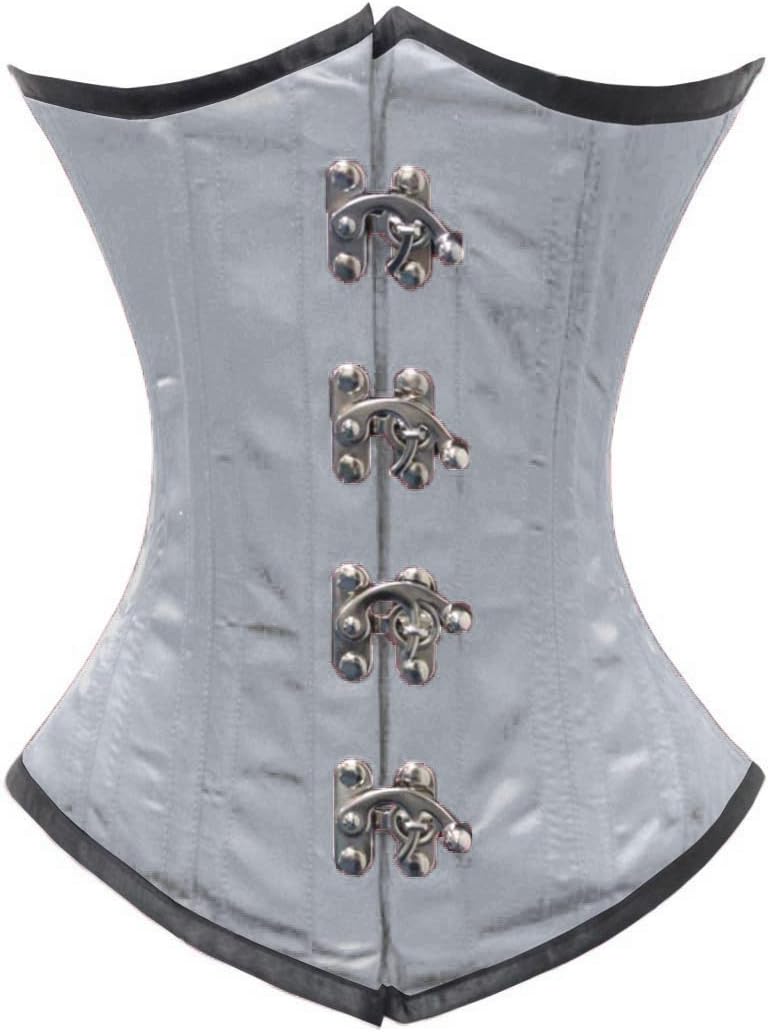 Creaght Corsetto Donna Vintage Pizzo Up Raso Overbust Gotico Corsetti Vintage Bustino Corsaggio Da Sposa Sexy Gothic Top 112498578