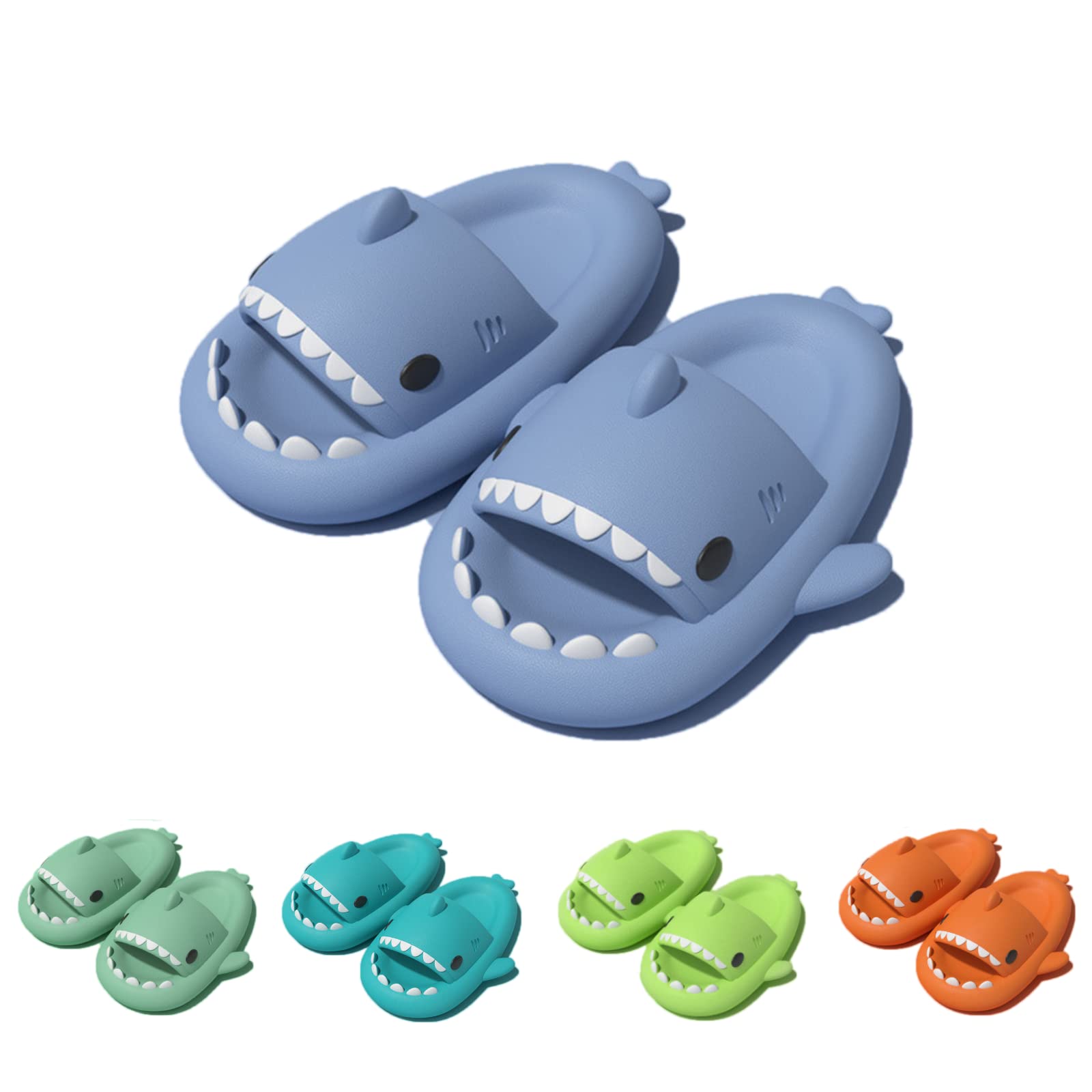 GlemallShark Slide, Shark Slippers For Men And Women, Thickened, Non-Slip, Wear-Resistant, Lightweight And Fashionable.