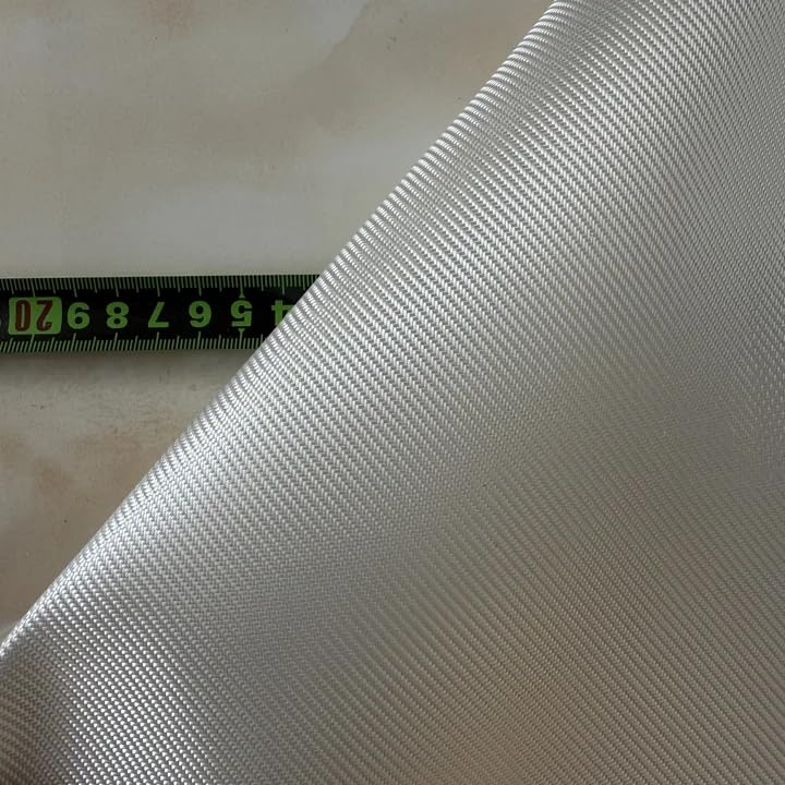 200g 2 * 2 Fiberglass Cloth for car Modification DIY Fabric 100cm * 50cm/100cm/200cm (White, 1m x0.5m)
