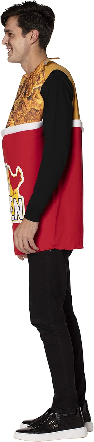 Miniatura 3 de Rasta Imposta Disfraz de cubo de pollo frito para adulto