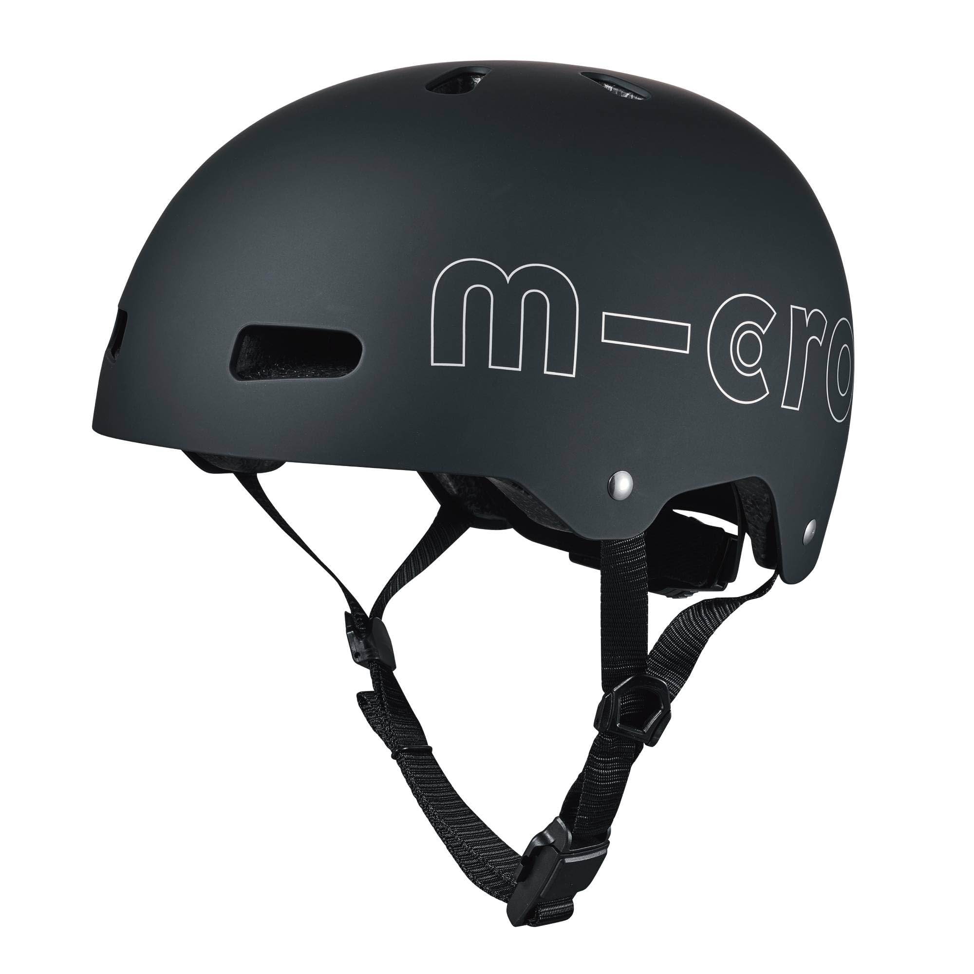 Casco Micro® v2 Ultraligero 320gr Luz Seguridad Almohadilla Interior Una Sola Pieza Talla M Adulto 54-58 cm Negro
