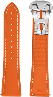 Watch Strap Watch Band 20mm 22mm Man Waterproof Quick Release Bands Sport Replacement Strap Soft FKM Rubber Watchband
