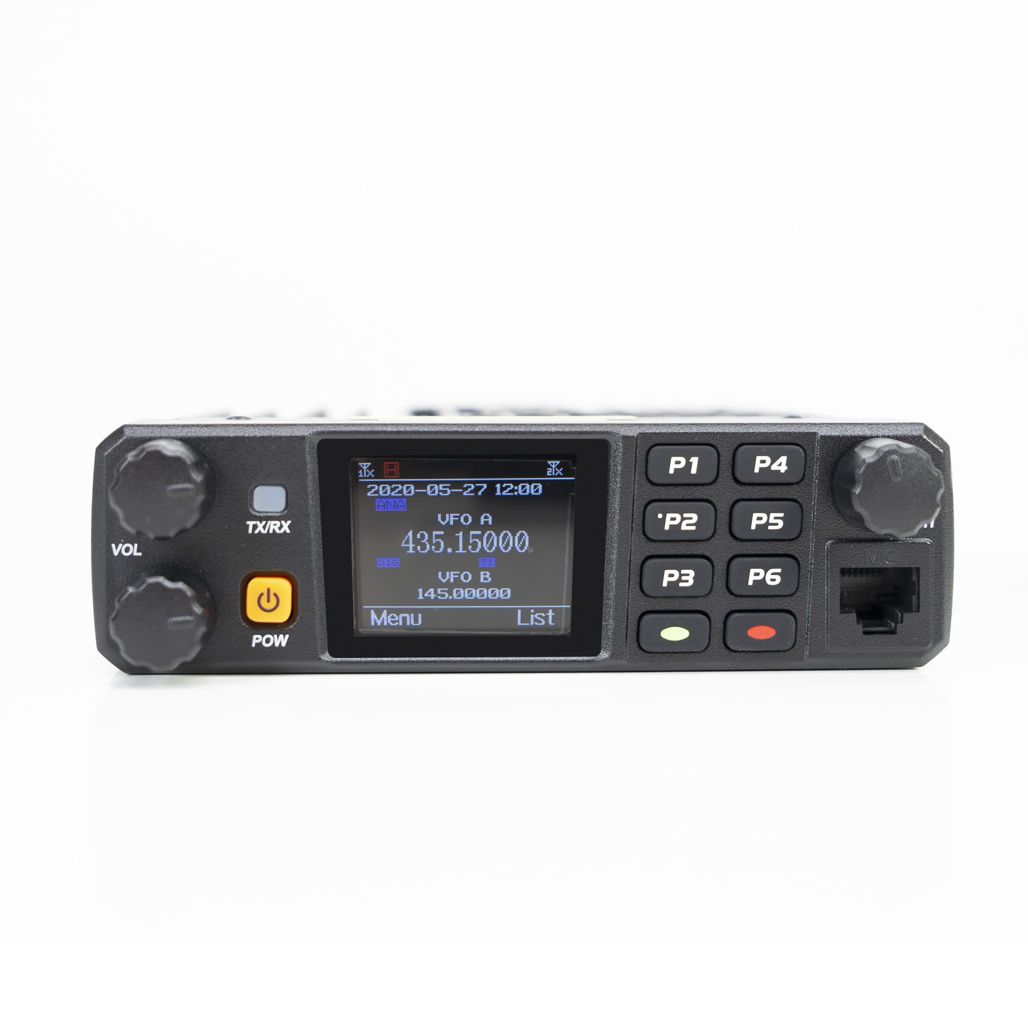 Emisora ​​de Radio VHF/UHF Alinco DR-MD-520E Doble Banda 144-146MHz/430-440MHz, con función GPS, 4000 Canales, analógica y Digital