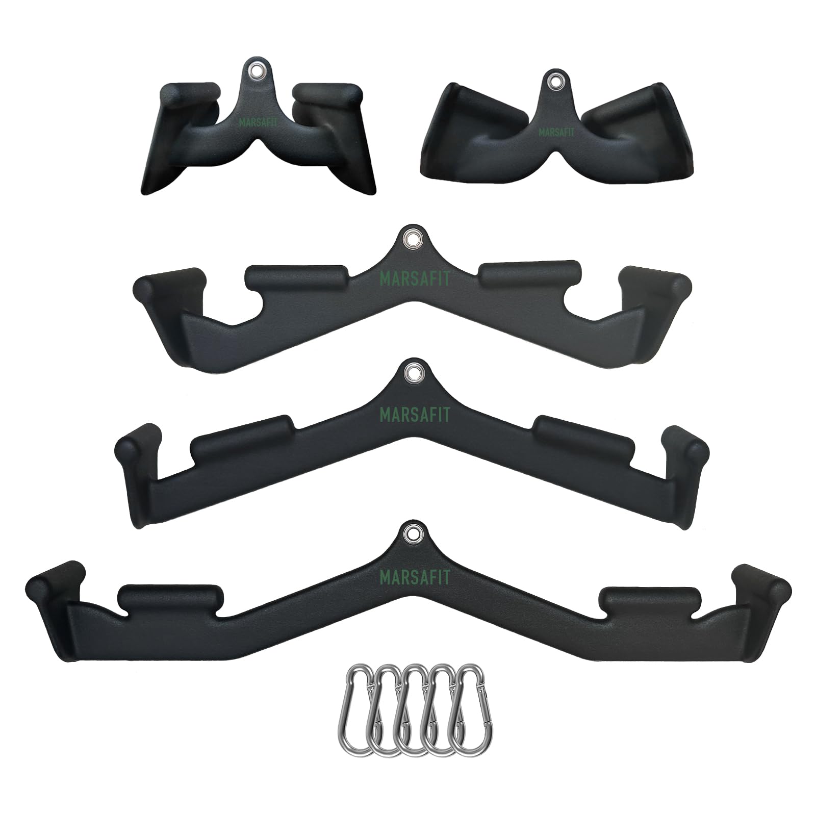LAT Pulldown Attachments, Wide Grip LAT Pull Down Bar T Bar Row Attachment,V Bar Tricep Bar, Strength Training Back Bar for Home Gym Exercise Cable Machine