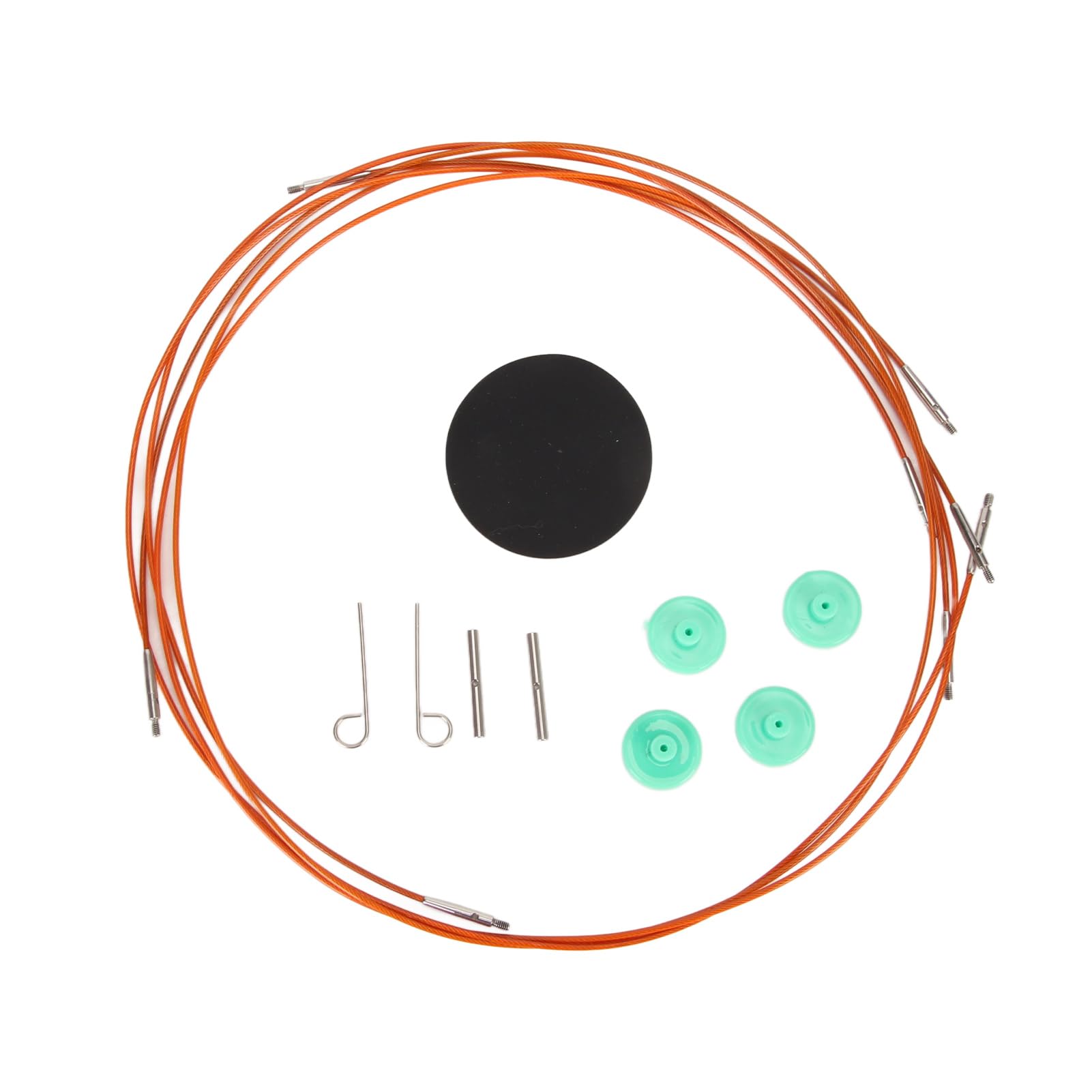 Fabater Juego de Agujas de Tejer Circulares Intercambiables de Bambú 10 Pares Agujas de Ganchillo con Ergonómico con Bolsa de Almacenamiento para Suéteres Sombreros Bufandas Alfombras