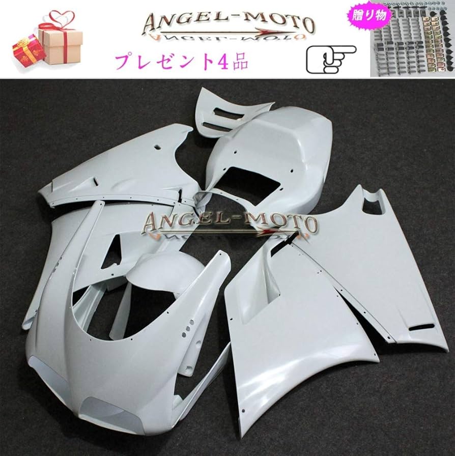 J*N様 DUCATI グレー カウル 4点セット DUCATI グレー カウル 4点セット