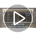 96 x 36 Inch LED Bathroom Mirror with Lights, Backlit and Front Lighted Bathroom Mirrors for Wall, Anti-Fog Dimmable Memory Shatterproof LED Vanity Mirror for Bahtorom