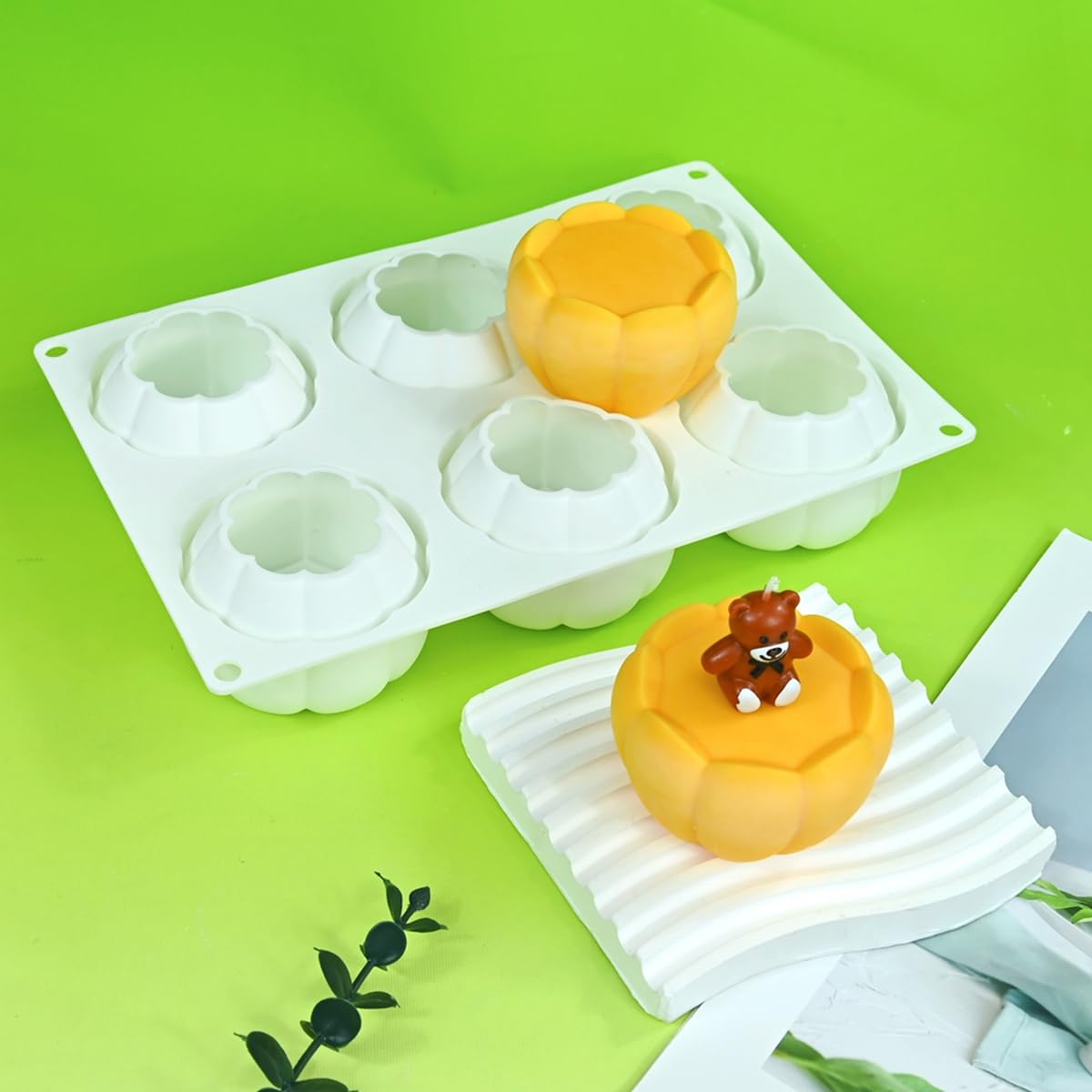 Moules 3D en silicone pour gâteau mousse, moule de cuisson anti-adhésif de qualité alimentaire pour dessert français, fondant, pâtisserie et chocolat (H_ tasse)