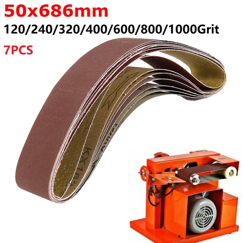 Fervi Schleifbänder 914 X 100 Mm, Körnung 80 – Zirkonia, Für Harte Metallbearbeitung Fervi Schleifbänder 914x100