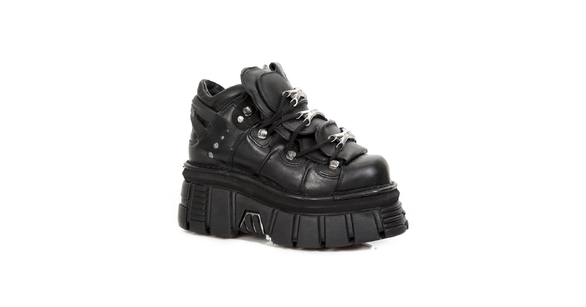 Amazon.com | New Rock 106 S29 Women's Goth Punk Black
