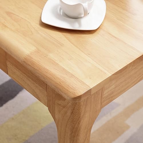 Miniatura 5 de Escritorio de madera maciza con cajones, escritorio de computadora pequeño para espacios pequeños, escritorios de estudio de juegos, oficina en casa