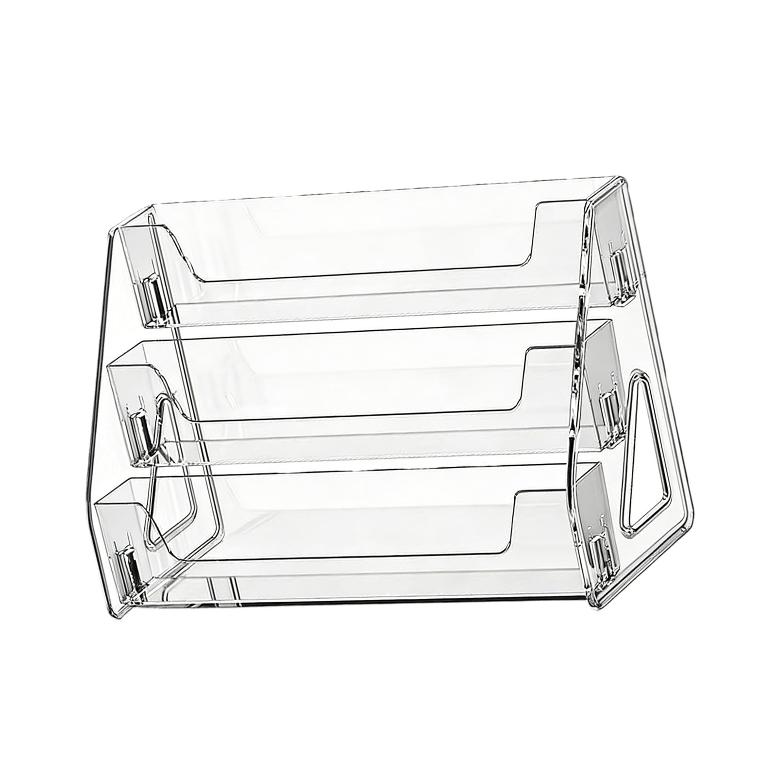 Tsophreniq Multilayer Acrylic Anime Figure Rack with Removable Tiers for Organized Collection Display Desktop Display Planner