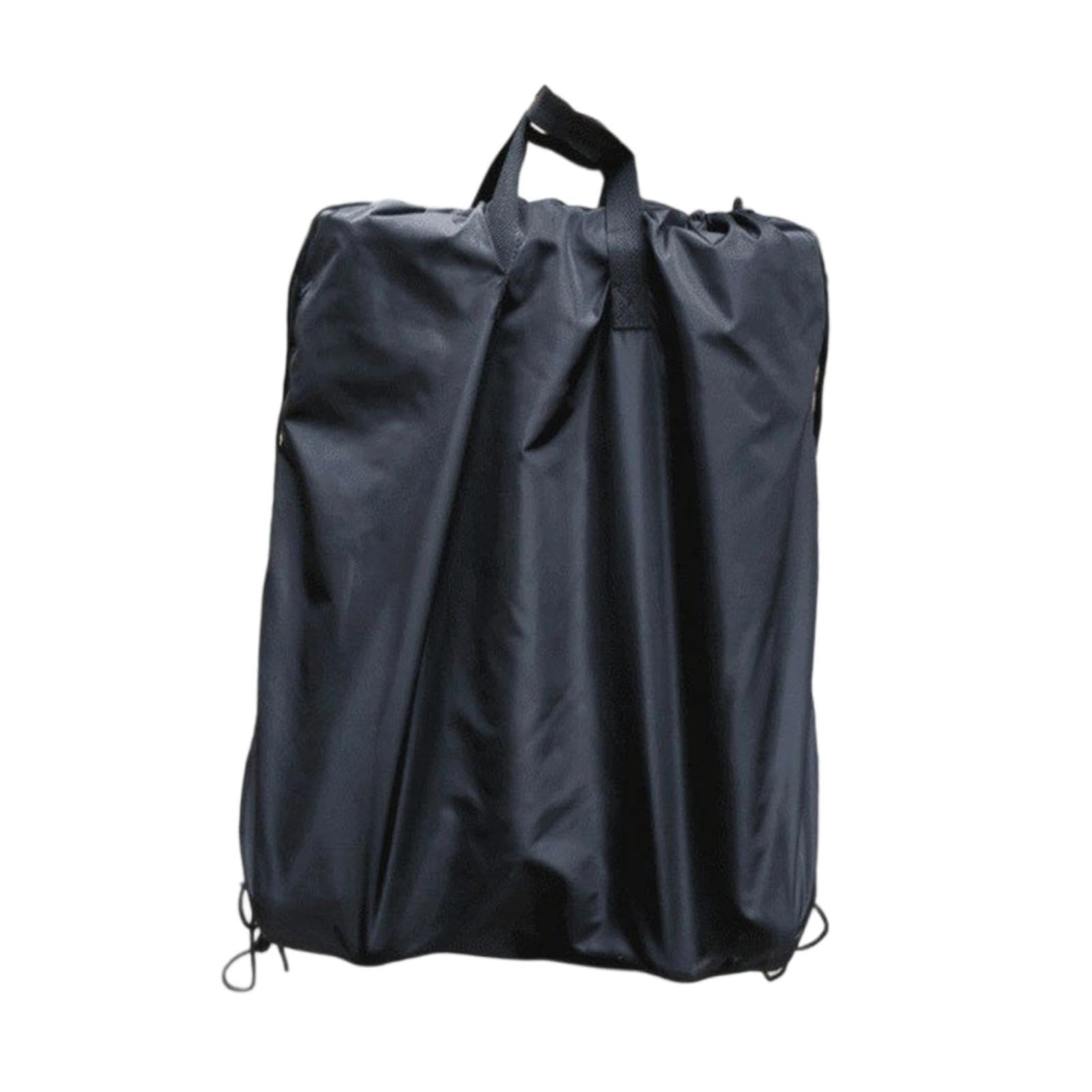 Borsa da cancello per passeggino con manico portatile in tessuto Oxford, facile da trasportare, chiusura a coulisse, robusta copertura da viaggio impermeabile, 69 x 79 cm