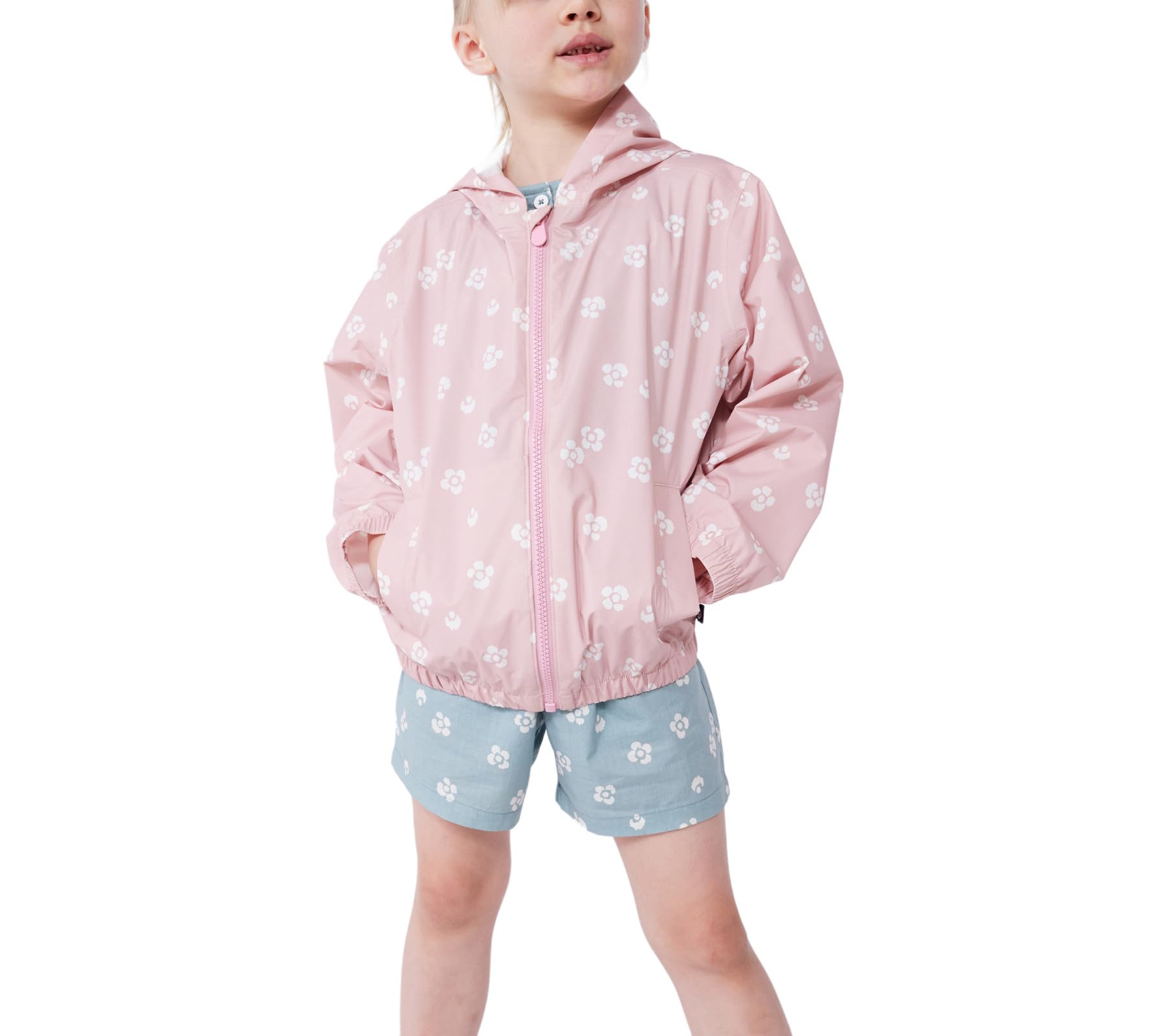 Petit Bateau Giacca A Vento Bambine e Ragazze