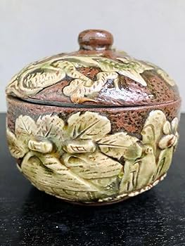 『琉球焼龍刻彫♪ 龍巻き壺器酒器』【石垣島『宗陵』古美術店】古美術品★酒器 沖縄 琉球焼龍刻彫♪ 龍巻き壺器酒器』【石垣島『宗陵』古美術店】古