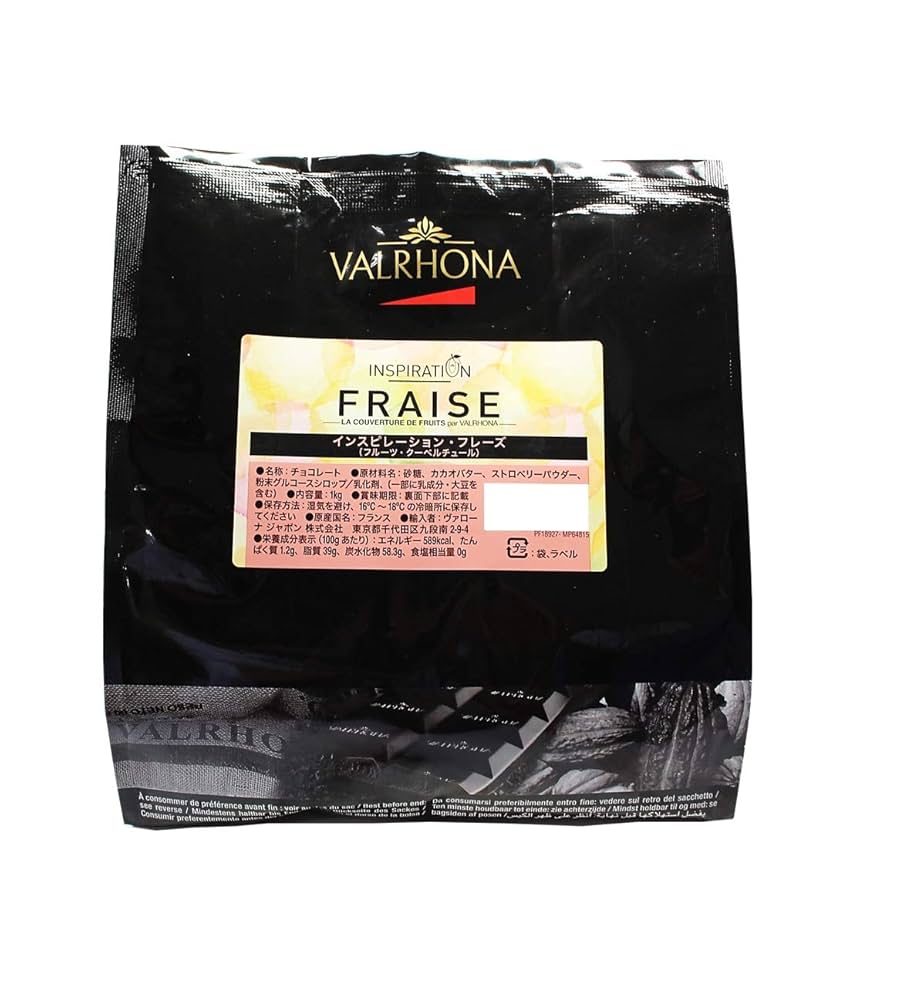 ヴァローナ　インスピレーションフレーズ　1キロ インスピレーション・フレーズ ドロップ 37% 1KG : チョコレート