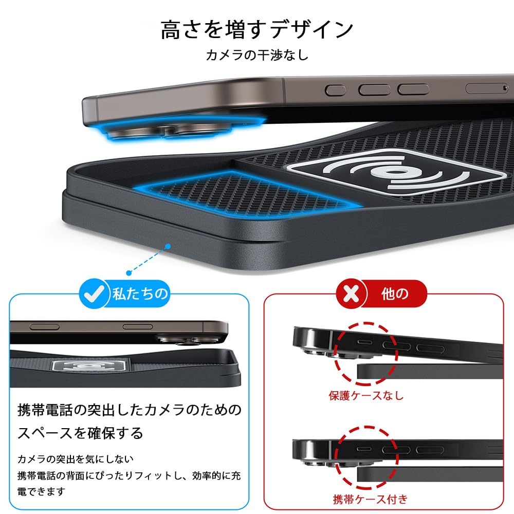 Amazon.co.jp: 車用ワイヤレス充電パッド に適用 ランドローバー