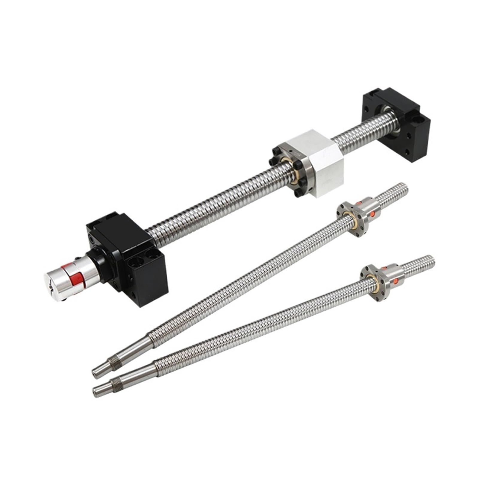 Metal Ball Screw nut Ball Screw SFU3205 C7 with 3205 Flange Single BK/BF20 End Machined for CNC(700mm)