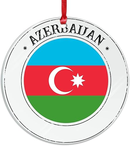 Vista 45 de Bandera de las Bahamas Adorno de árbol de Navidad para Navidad Bandera Nacional de Bahamas Decoración de árbol de Navidad Adorno colgante Adornos