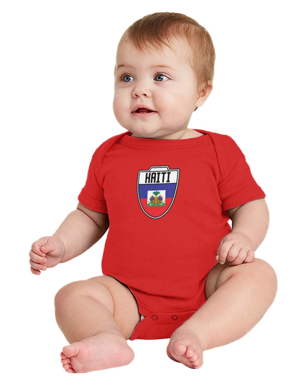 Haase UnlimitedHaiti - Country Soccer Crest Bodysuit