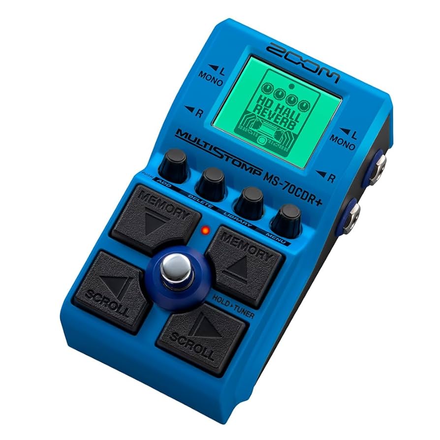 Amazon.co.jp: ZOOM ズーム MS-70CDR+ マルチストンプペダル