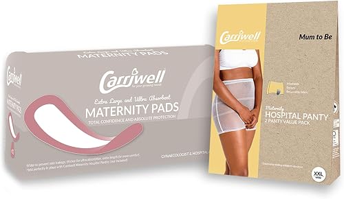Carriwell Maternity Hospital Readiness Pack 1 (XXL) (1 Pack Pad & 1 Pack Panty)