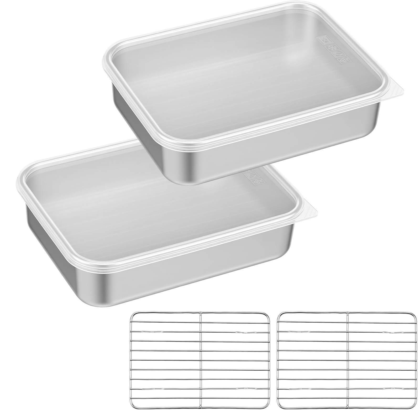 Pour foodi et four plaque de cuisson en acier inoxydable 304 durable