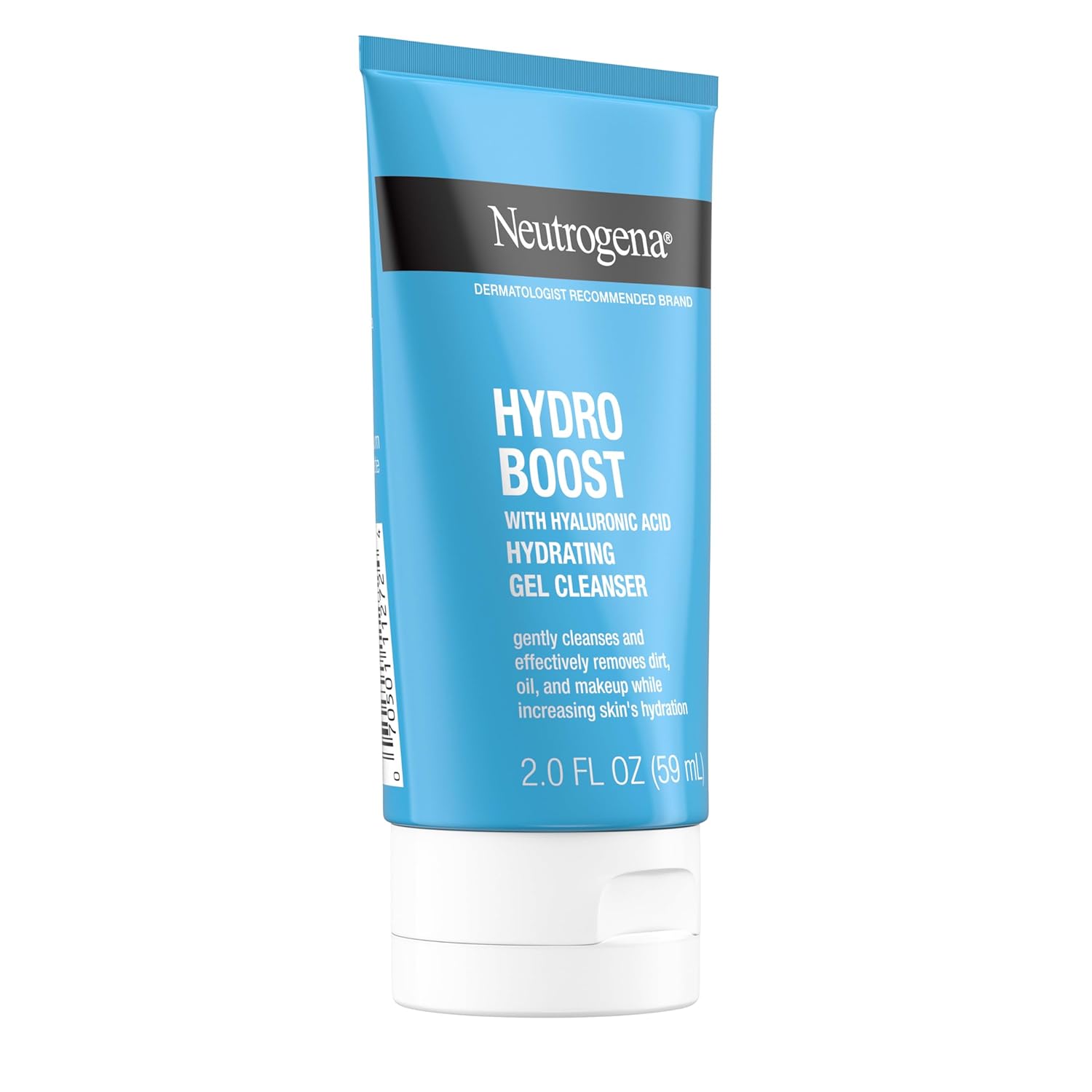 Neutrogena Hydro Boost Face Wash, Hydrating Facial Cleanser with Hyaluronic Acid, Daily Foaming Face Wash & Makeup Remover, Hypoallergenic & Paraben-Free Gel Cleanser, 2 fl. oz, 24 Pack - Image 2