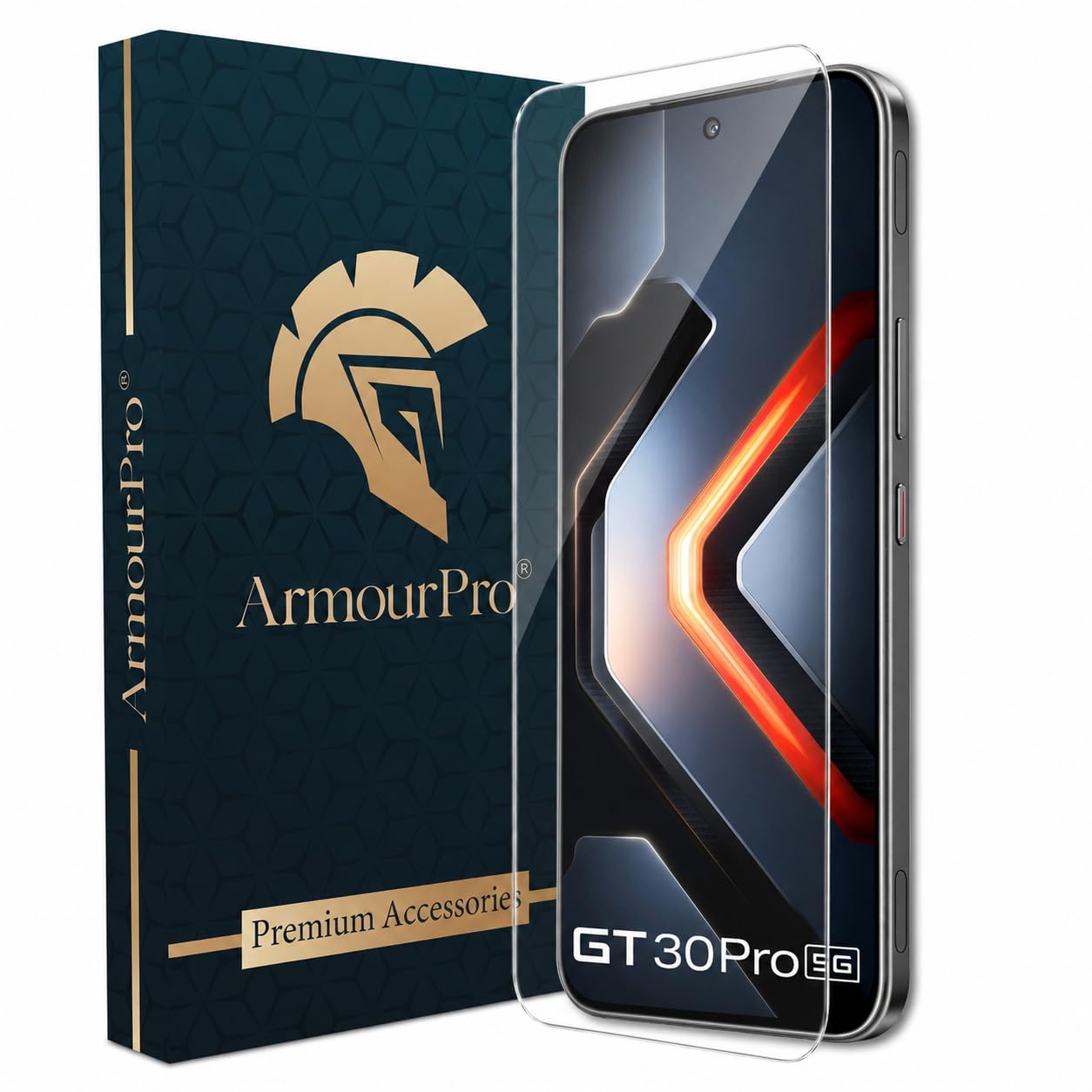 ArmourPro 3D Borderless Tempered Glass for Infinix GT 30 Pro and Infinix GT 30, HD Clear Curved Edge to Edge Screen Protector, 9H Hardness, Oleophobic Coating, Case Friendly | Pack of 1-picture-36