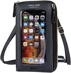 Bolsa Carteira com Bolso Separador para Celular