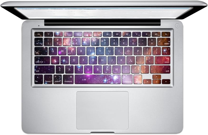 iCasso Creative Keyboard Skin Vinyl Decal Sticker for MacBook Pro 13, 15 Decal Humor Art Protector