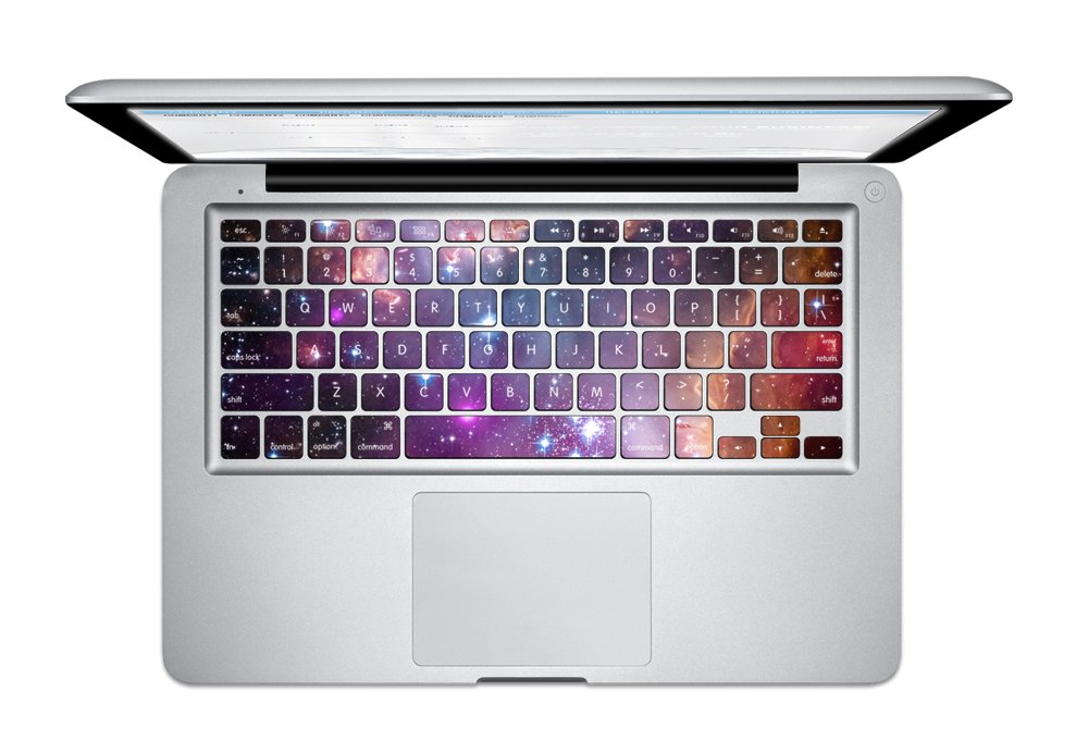 iCasso Creative Keyboard Skin Vinyl Decal Sticker for MacBook Pro 13, 15 Decal Humor Art Protector