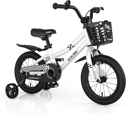 BABY JOY Bicicleta para niños, 12, 14, 16, 18, 20 pulgadas, bicicletas para niños y niñas, adolescentes de 3 a 8 años o más con ruedas de