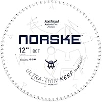 Vista 3 de Norske Tools - Hoja de sierra de corte transversal ultrarrápida con máxima eficiencia de batería NCSBT008 6-1/2 "x 40T con orificio de 5/8" con DKO