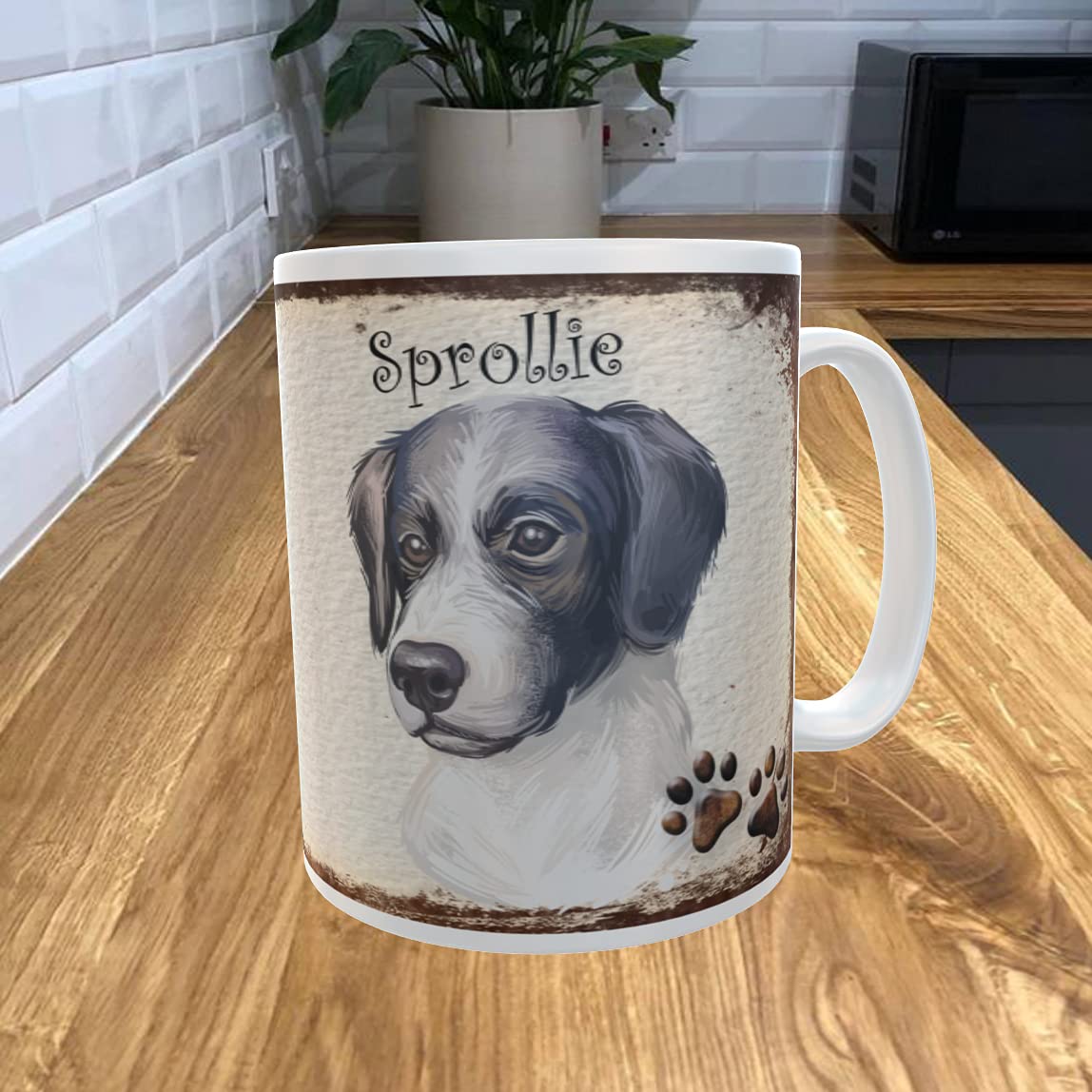 Shawprint Limited SPROLLIE 11oz Coffee Mug My Dog's Rules Theme 338DRMUG