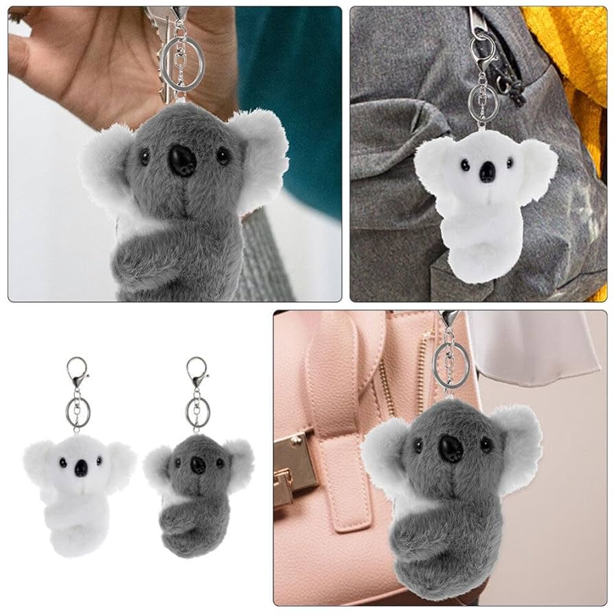 Amazon.co.jp: Didiseaon 2個 ぬいぐるみ コアラ キーホルダー