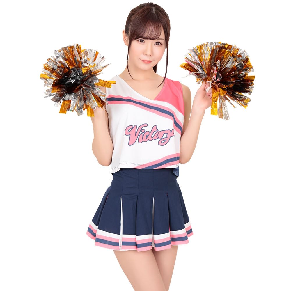 高校 チア ユニフォーム チア服 ピンク WINBIRD製 チアリーダー 衣装 チアリーディング ダンス セーラー